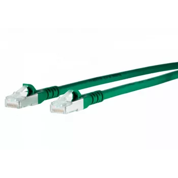 METZ CONNECT 1308450355-E Cat6a S/FTP tinklo kabelis, 0,3 m, žalias