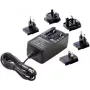 Dehner Elektronik fiksuotos įtampos kištukinis maitinimo šaltinis 24V/DC 1A 24W su UK, USA ir Australijos adapteriais (27476)