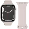 VONMÄHLEN Classic Band 2 odinis laikrodis Apple Watch 40/41/42mm, kreminės spalvos pilno grūdo odinis dirželis