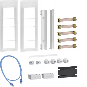 Hager universZ sujungimo rinkinys ZM02MS – 3 taškų spintų sujungimas su WAN jungtimi