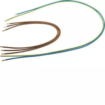 Hager Y89Z 5 polių išvesties kabelių komplektas, 10 mm², 63 A, 400 V, univers Z skirstomiesiems skydams