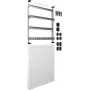 HAGER UD42A1 Montavimo plokštė 600x500mm gnybtų blokams, cinkuotas plienas