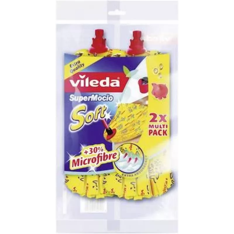 Vileda SuperMocio Soft mop galvos užpildas, 2 vnt. paketas, 11099