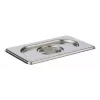 APS GN 1/9 dangtis 175 x 108 x 25 mm nerūdijantis plienas, be šaukšto įpjovos, tinka plauti indaplovėje - 1 vnt. (81591)