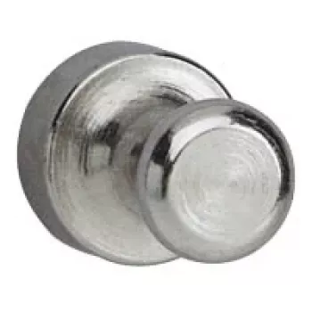MAUL 6168696 Supermagnetiniai cilindriniai neodimio magnetai, 10 mm skersmens, 10 vienetų, sidabriniai
