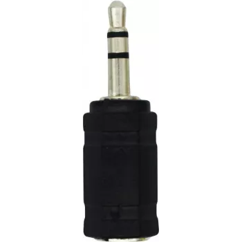 LogiLink CA1102 stereo ausinių adapteris 3,5 mm male į 2,5 mm female, juodas