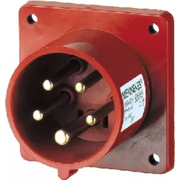 MENNEKES 853 spaudžiamoji laidų jungtis, 1 poliaus, 24 A, 450 V, 0,5-2,5 mm², permatoma