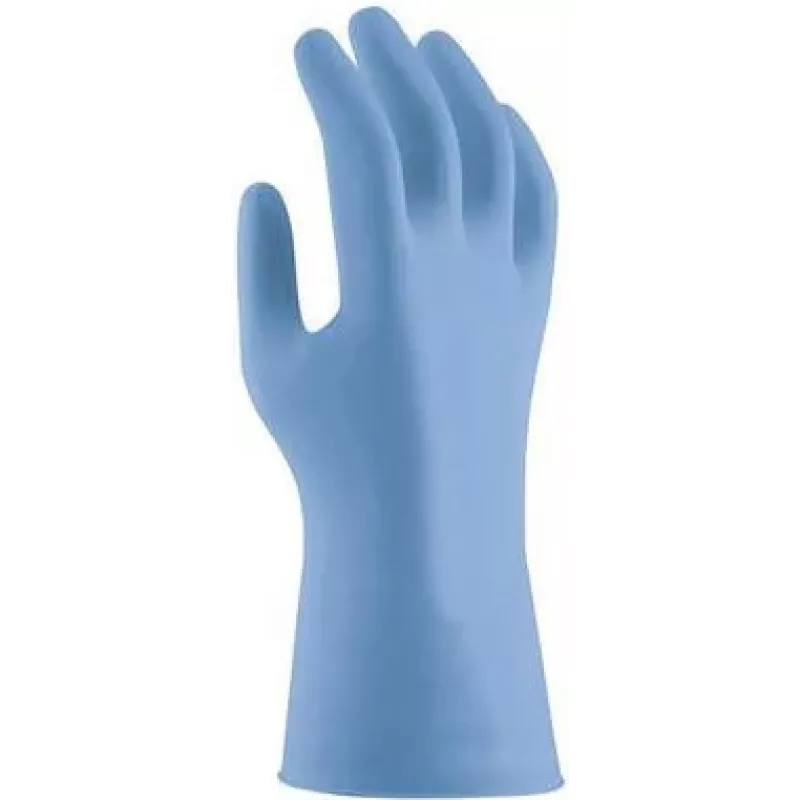 Uvex u-fit strong N2000 nitrilinės vienkartinės pirštinės, dydis S, mėlynos, be miltelių 6096207