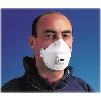 3M Aura 9332+ FFP3 vienkartinis respiratorius su Cool Flow vožtuvu, 10 vnt. pakuotė