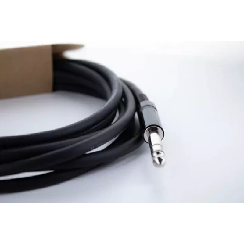 Cordial EM 1 MV XLR į 6,3 mm TRS jack garso kabelis, 1 m, juodas, 14810