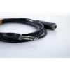 Cordial 14826 6,3 mm stereo jack prailginimo kabelis, 10 m, juodas