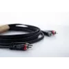 Cordial 14838 RCA stereo garso kabelis 6 m juodas PVC dvigubas (2x RCA male į 2x RCA male)