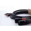 Cordial EU 6 MC XLR į RCA kabelis, 6 m, juodas, 14850