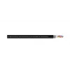 Cordial 15552 RJ45 komutacinis kabelis, CAT 5e S/UTP, 15 m, juodas, PUR apvalkalas