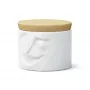 FIFTYEIGHT PRODUCTS BHS FIFTYEIGHT maisto laikymo stiklainis 900ml Cheerful White (T023101)