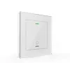 MDT BE-GTL1TW.B1 stiklinis mygtukas Sensor II Light, 1 kanalo, RGBW būsenos LED, temperatūros jutiklis, baltas