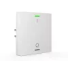MDT BE-TAL55T1.B1 KNX mygtukas su temperatūros jutikliu, 1 kanalo, RGB-W būsenos LED, blizgus grynas baltas