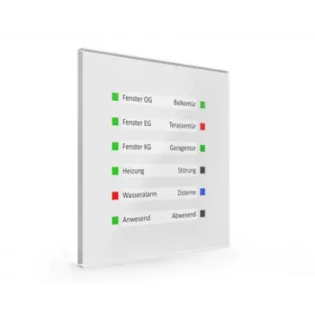 MDT SCN-GLED1W.01 KNX stiklo LED indikatorius, baltas