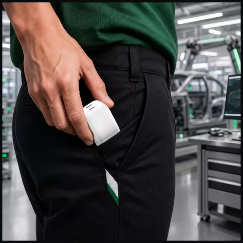 4smarts PDPlug SiC Dual 45W 2C baltas sieninis įkroviklis