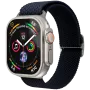 VONMÄHLEN austas loop dirželis Apple Watch 44/45/49mm, tamsiai mėlynas