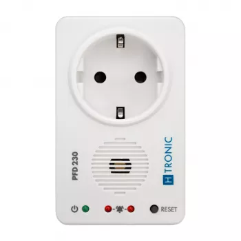 H-Tronic 1114800 elektros tiekimo sutrikimo detektorius, maitinamas baterija, 80 dB signalas