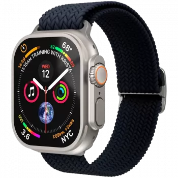VONMÄHLEN austas loop laikrodis Apple Watch 40/41/42mm, tamsiai mėlynas