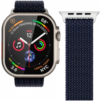 VONMÄHLEN austas loop laikrodis Apple Watch 40/41/42mm, tamsiai mėlynas
