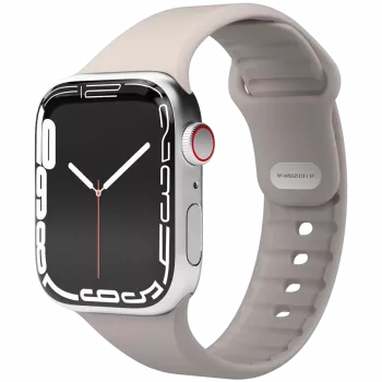 VONMÄHLEN Classic Band 2 išmaniojo laikrodžio apyrankė Apple Watch 44mm, 45mm, 49mm, vieno dydžio, kreminės spalvos