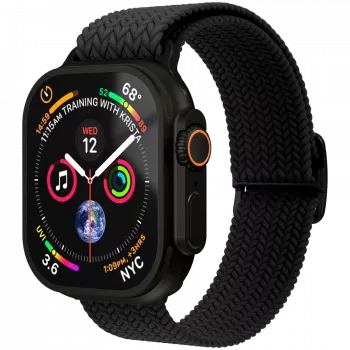 VONMÄHLEN Pintas Loop 44, 45, 46, 49mm Vienas dydis, Visiškai juodas