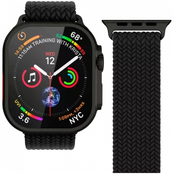 VONMÄHLEN Pintas Loop 44, 45, 46, 49mm Vienas dydis, Visiškai juodas