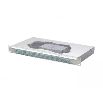 METZ CONNECT Splice Patch Panel 24xLC-Duplex OM3 1U 19 colių 1504557724-E