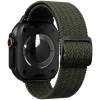 VONMÄHLEN Woven Loop Apple Watch 44/45/46/49mm, Olive Black