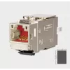 METZ CONNECT C6Amodul K 180° 25G Keystone lizdas, ekranuotas, Cat.6A, 25 Gigabit Ethernet, IDC be įrankių, cinko lydinio, GHMT sertifikuotas 130B21-25-E