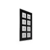 MDT BE-GT08S.01 Glass Push Button Plus 8-ių klavišų juodas