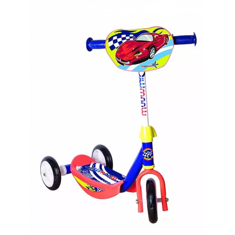 MUUWMI KiddyScooter Racing paspirtukas AU 506 (2–5 m.)