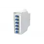 METZ OpDAT REGpro sukabinimo modulis 6xLC-Duplex OS2 Pure White RAL 9010 15024A97406-E