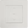PowerRay PR-SCS-01 WiFi išmanusis jutiklinis roletų jungiklis, stiklo rėmas, baltas