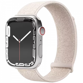 VONMÄHLEN Fitness Loop 2 išmaniojo laikrodžio apyrankė Apple Watch 44/45/46/49mm, kreminės spalvos