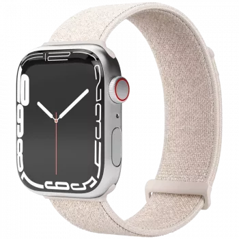VONMÄHLEN Fitness Loop 2 išmaniojo laikrodžio apyrankė Apple Watch 40/41/42mm, kreminės spalvos