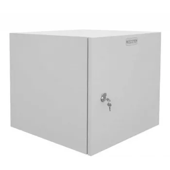 IT-BUDGET 19 inch sieninis tinklo spintos Easy - 12U - 600 x 600 mm - plieno lakštas - šviesiai pilka (90RR19CWV1266MG)