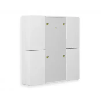 MDT RF-TA55A4.01 KNX RF+ mygtukų modulis su aktuatoriumi, 4 kanalų, blizgus baltas