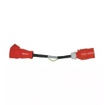 HT Instruments CEE32A DS adapteris – 3 fazių diferencinės srovės ir apsauginio laidininko matavimo adapteris, 32 A, 5 polių, 400 V