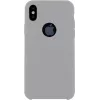 CYOO Premium Liquid Silicon Hard Cover, skirtas iPhone X / XS - baltas