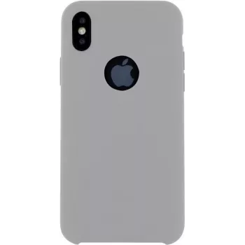 CYOO Premium Liquid Silicon Hard Cover, skirtas iPhone X / XS - baltas