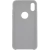 CYOO Premium Liquid Silicon Hard Cover, skirtas iPhone X / XS - baltas