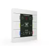 MDT BE-BZS86.01 Smart Control Center 86mm plastikinis Pure White Glossy