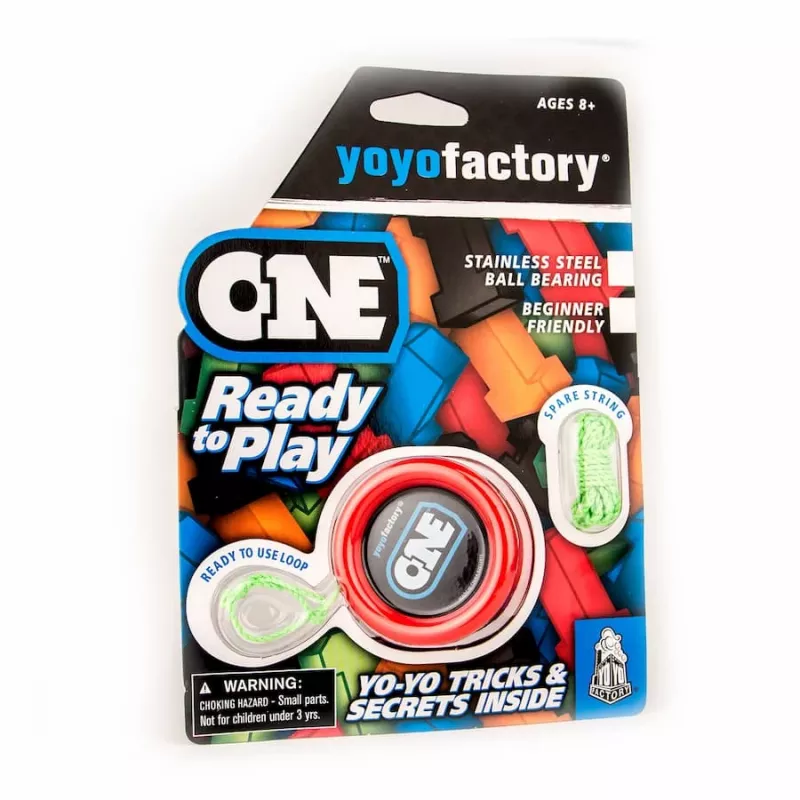 YoYoFactory YO-YO ONE pradedantiesiems skirtas jojo, raudonas