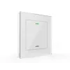 MDT BE-GTL1TW.01 Glastaster II Light 1-jungtukas RGBW KNX stiklinis mygtukas, baltas
