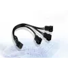 Inter-Tech AC PWM-Y-3 PWM Y kabelis trims ventiliatoriams, 4-pin, 15 cm, 88885652