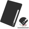 MRDISC Flip viršelis, skirtas Samsung Galaxy Tab S10+ 5G, juodas TPU MG-FLIPSGTSGB9SW